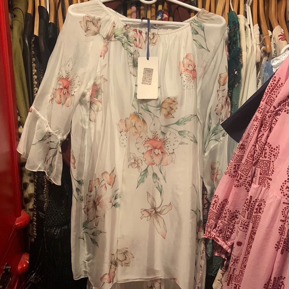 - Beautiful silk dress